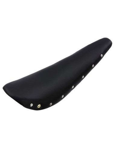 20 Banana Saddle Vinyl Eyelet Black.